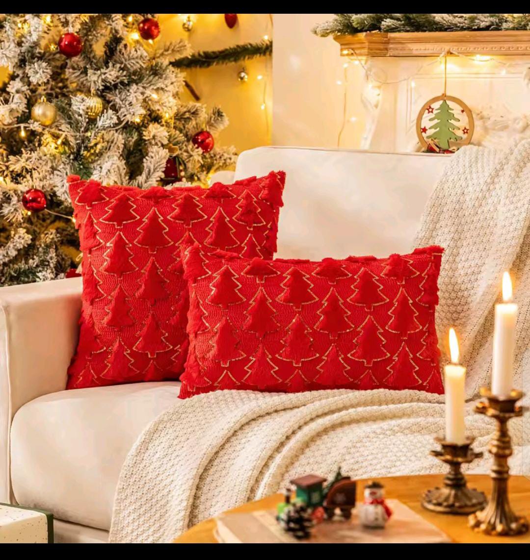 Christmas Cushion Cover Throw Pillow Cases