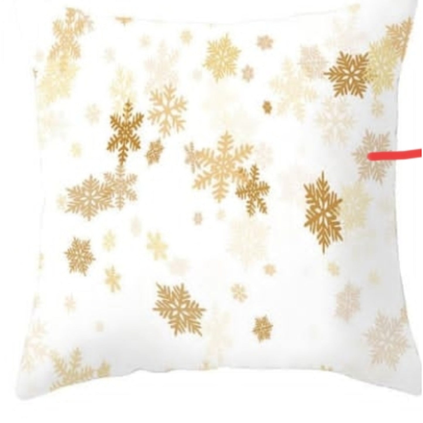2pcs Christmas linen throw Pillowcases