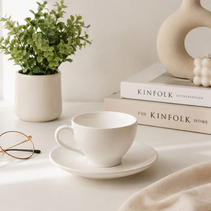 170ml Cappuccino Cup and Saucer Set