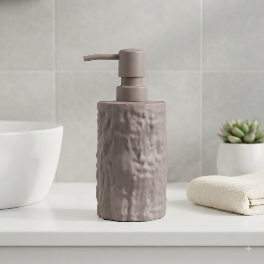 Stone Textured Soap Dispenser