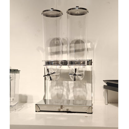 Twin breakfast cereal dispenser
