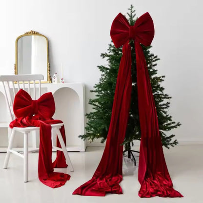 180Cm Oversized Big Red Bow