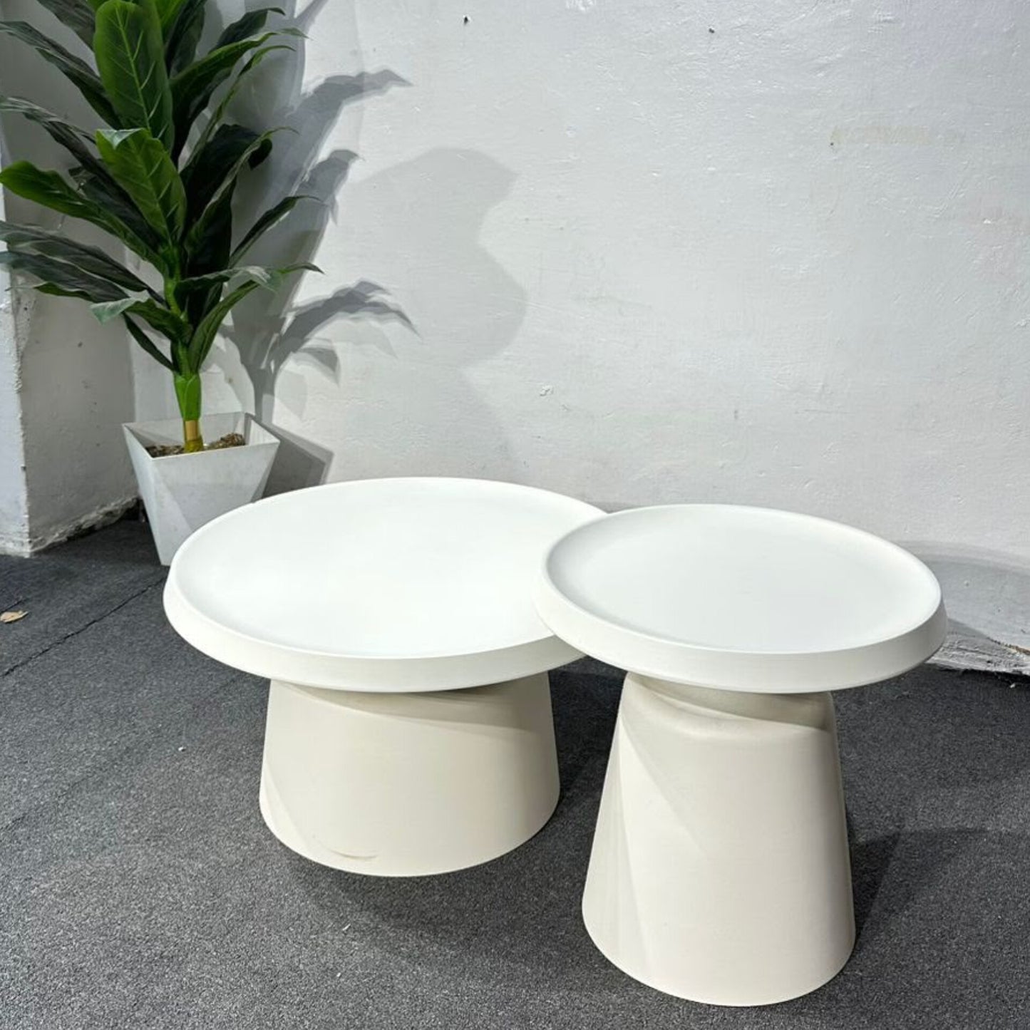 Full Aluminum Nesting Table Set