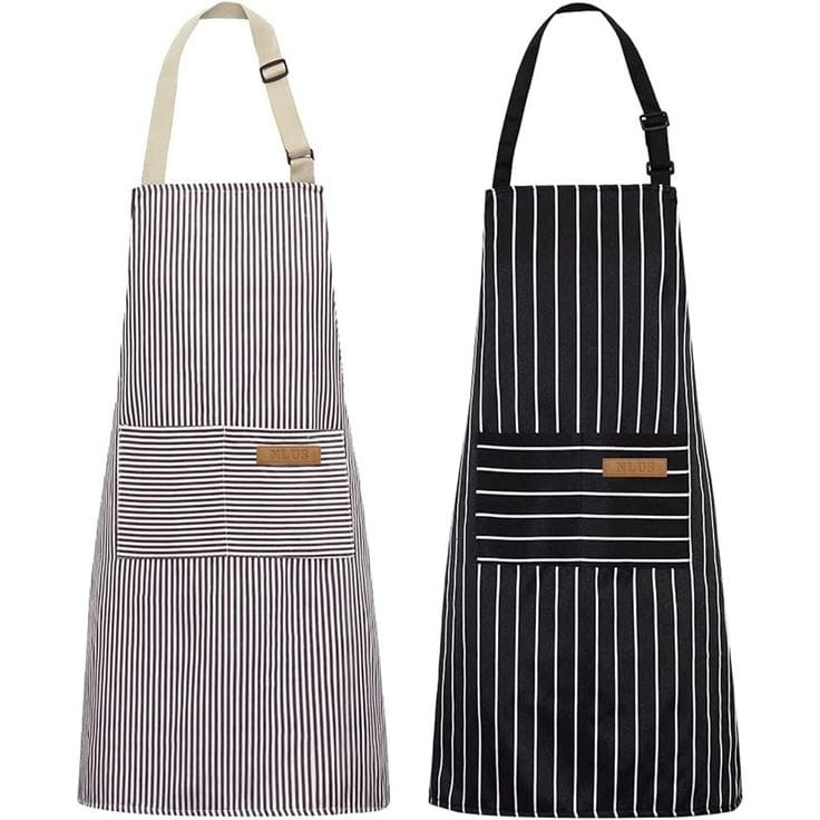 Stripped Kitchen Aprons