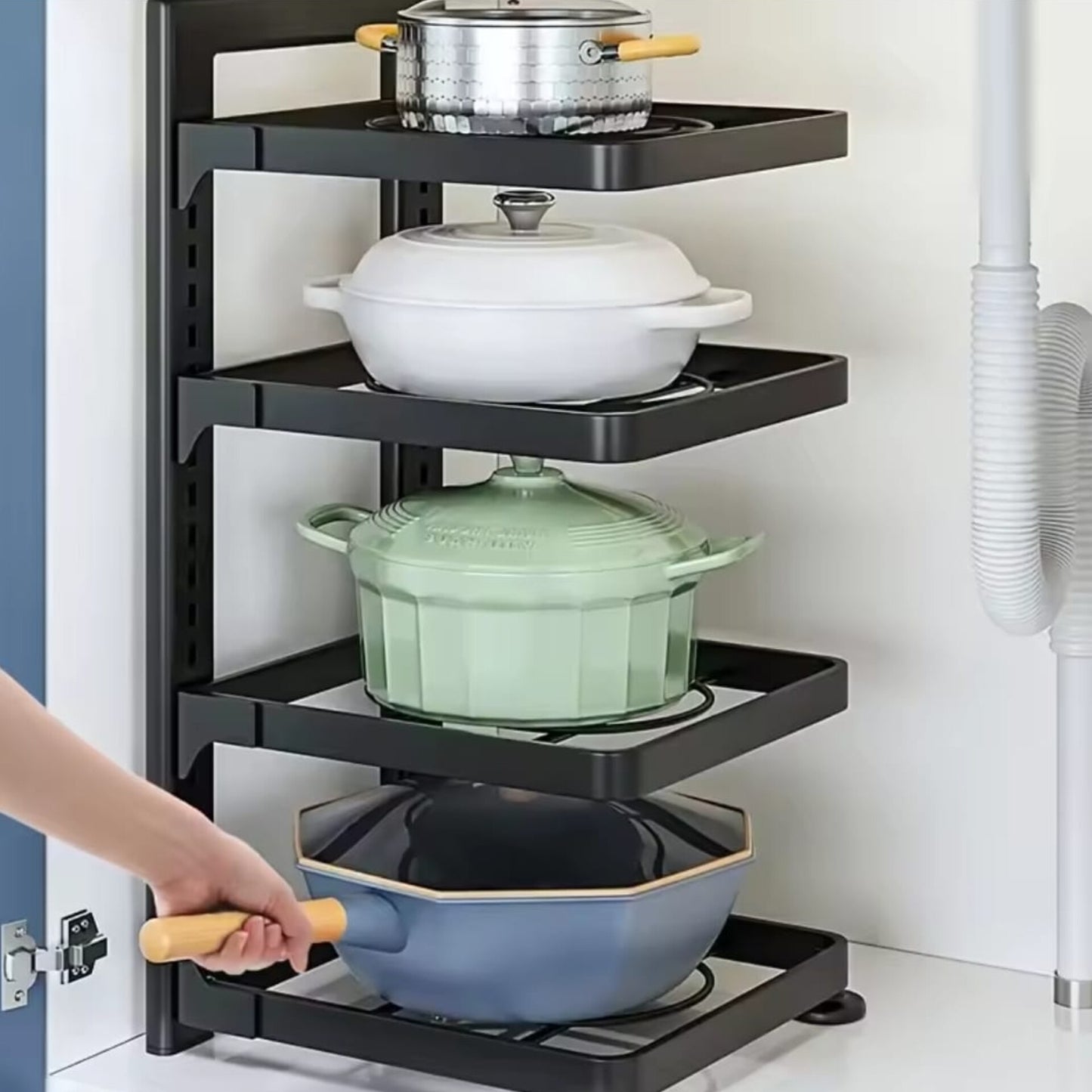 Kitchen under sink pit holder