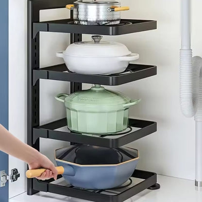 Kitchen under sink pit holder