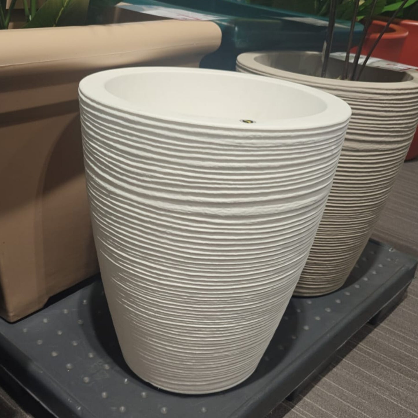 Textured  Round Planter