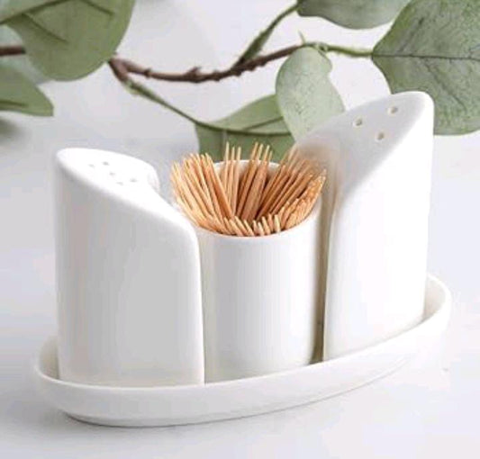 4Pc ceramic pepper shaker