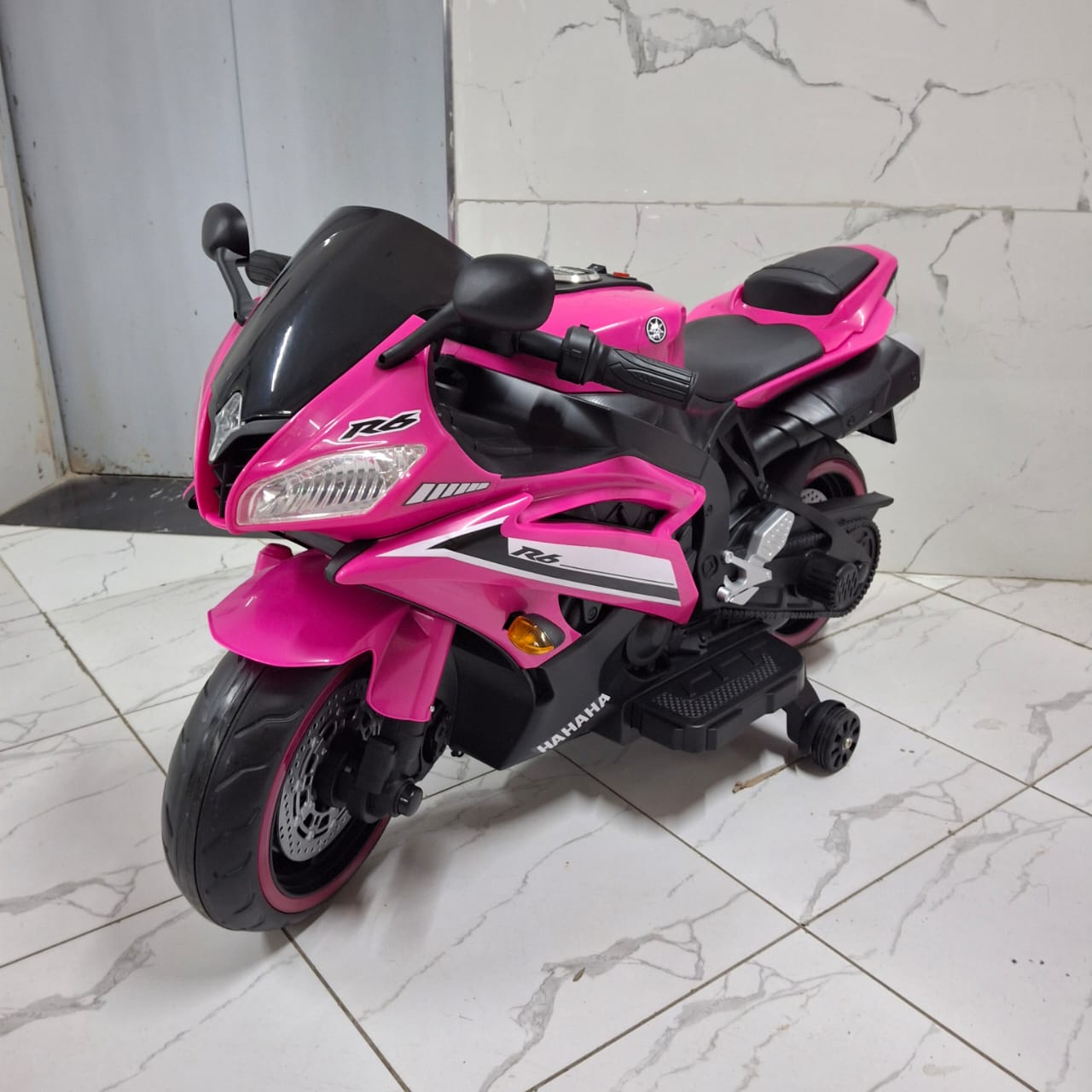 Rechargeable electric kids motor bike