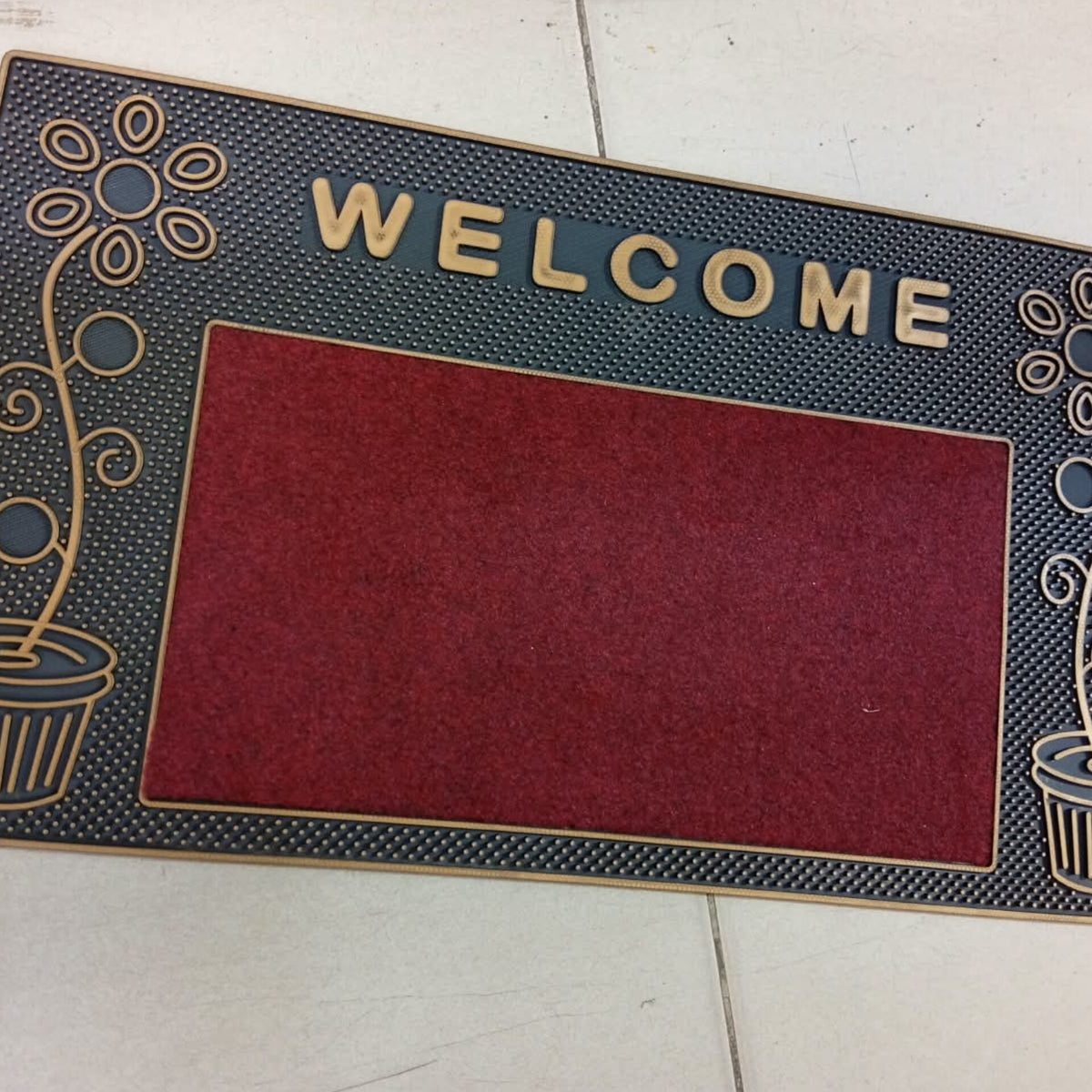 Welcome Heavy Rubber Mats