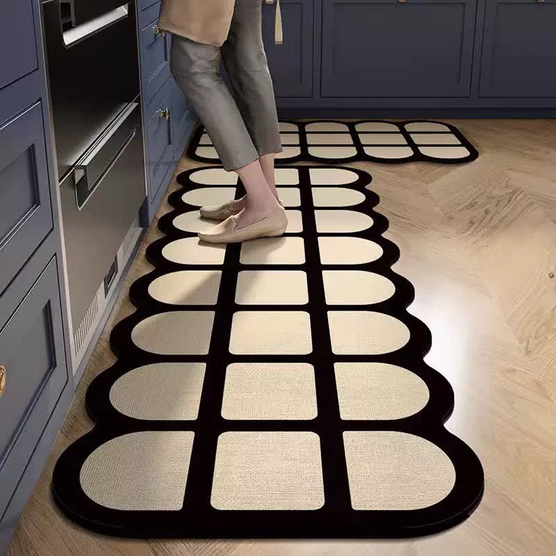 2 Pcs Kitchen Waterproof Mats