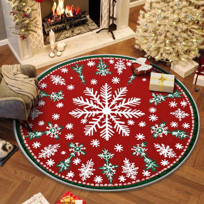 100cm Christmas Circular Anti Slip Carpet
