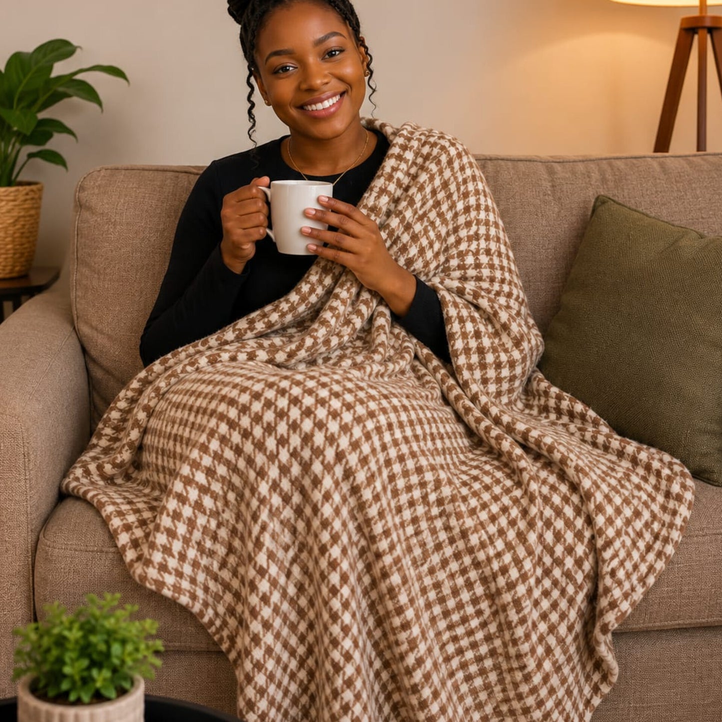 Textured Fleece Blanket