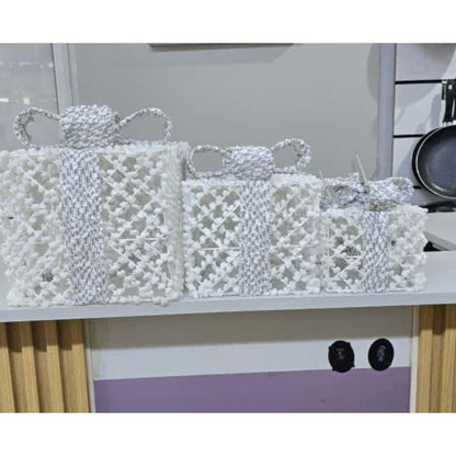 3 Piece Lighted Christmas Boxes