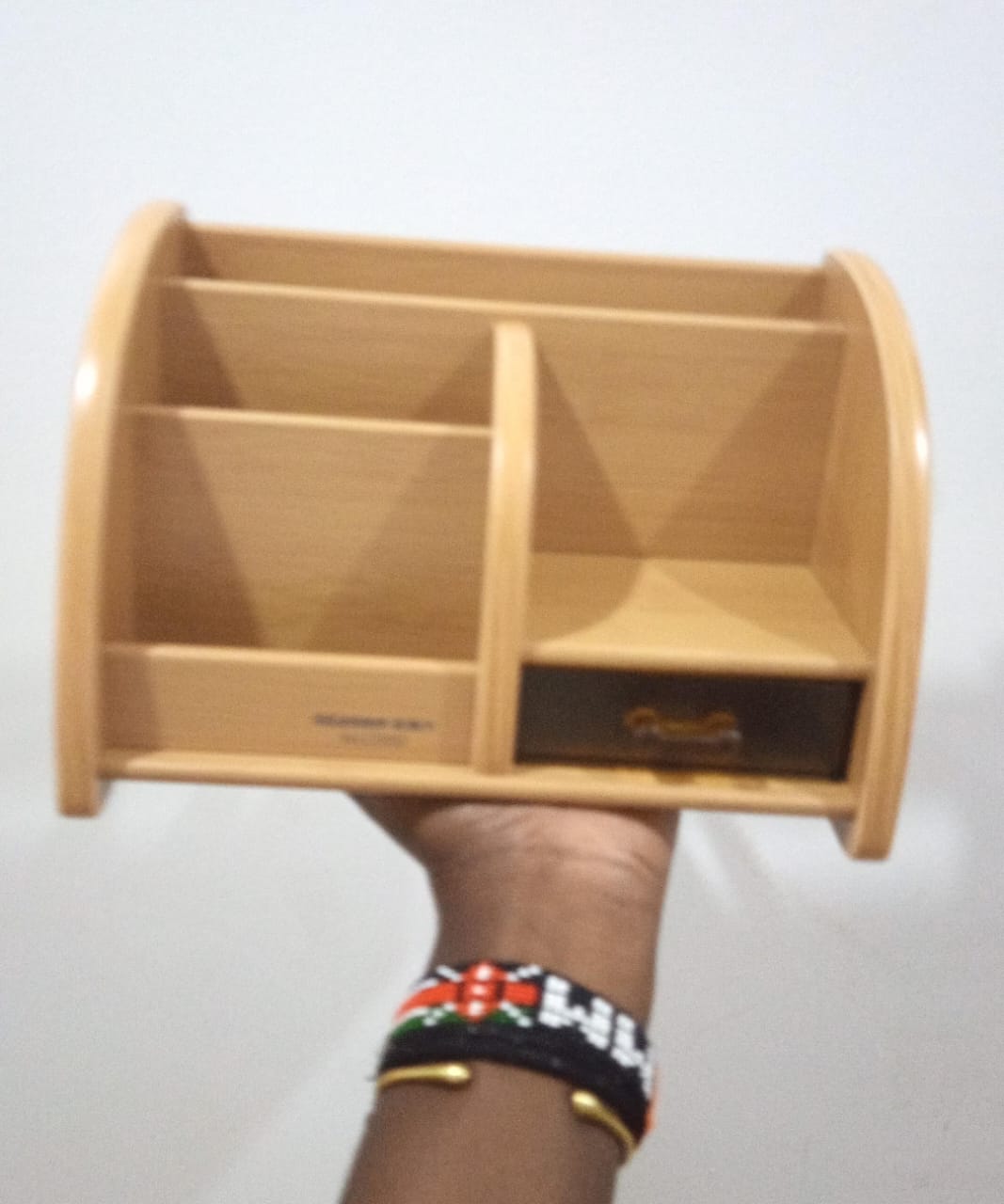 Wooden Desk  Organizer