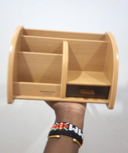 Wooden Desk  Organizer
