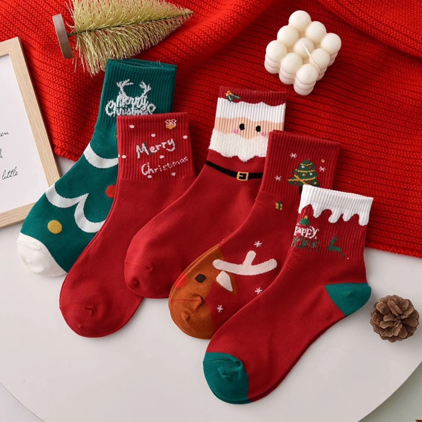 Kids christmas socks