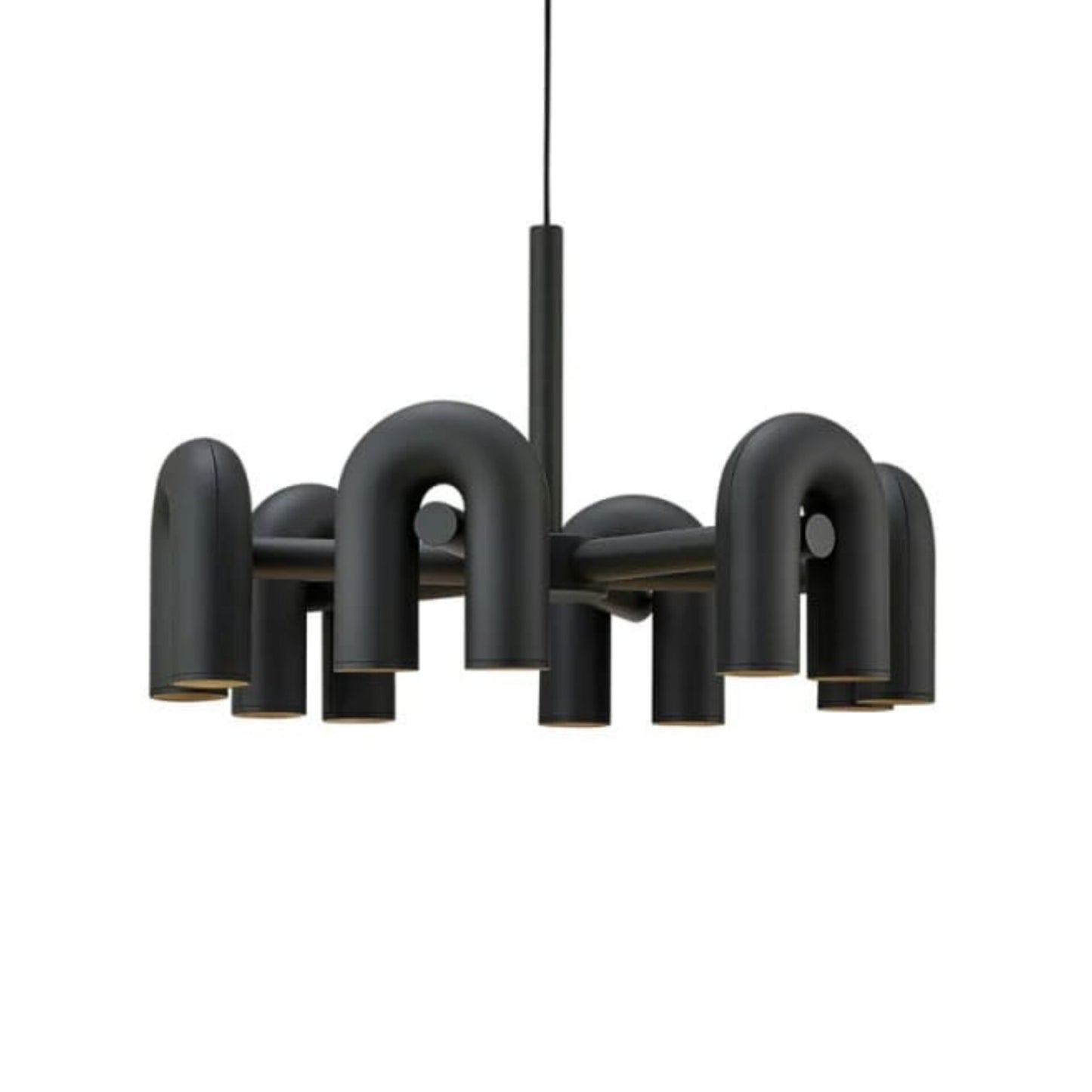 Black Arched Chandelier