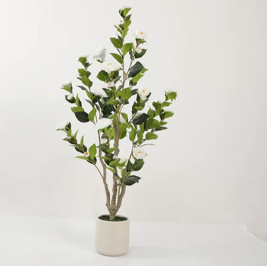 1.2m Realistic Artificial Camellia Tree