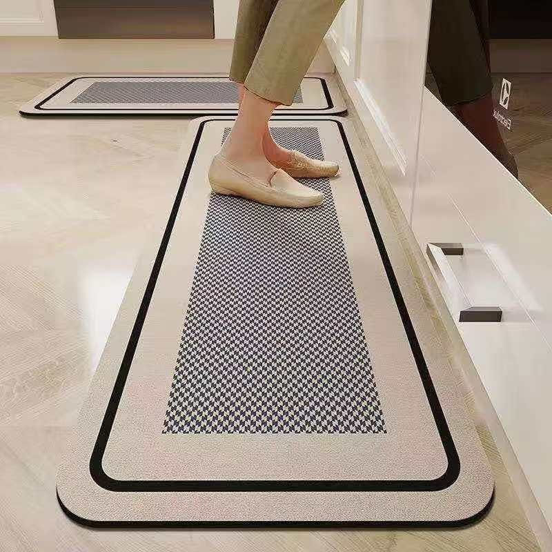 Big Size Rubber Kitchen Mats Set