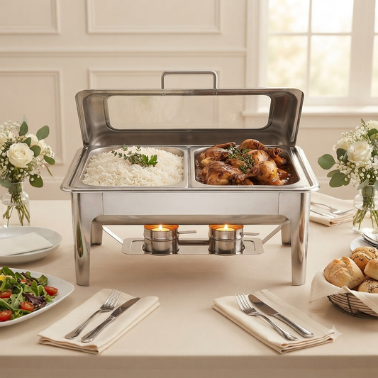 9.0 Ltr With Glass Window
Double Compartment 
CS-WH-8234