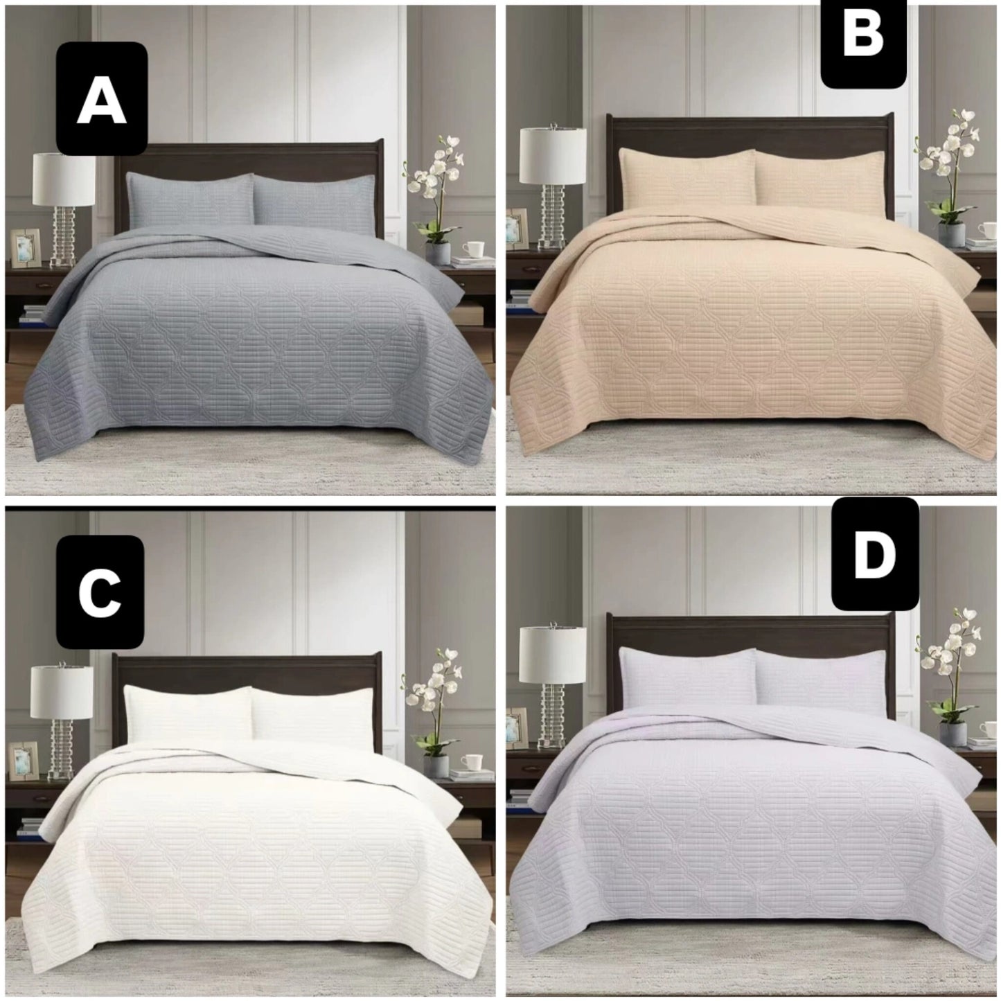 6*7 Quilted Bedcovers