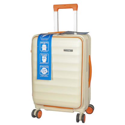 3 In 1 Beige Cabin Travel Suitcase