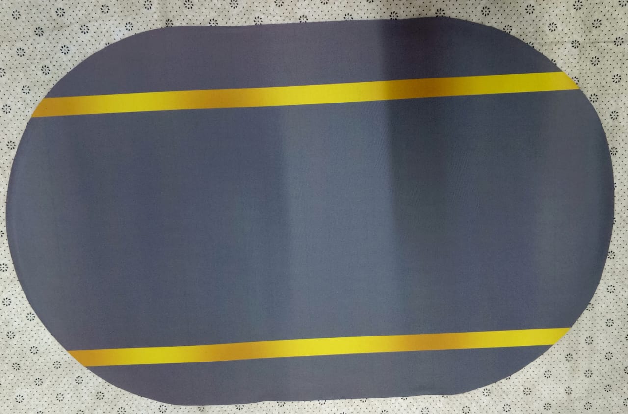 Absorbent rubber mats