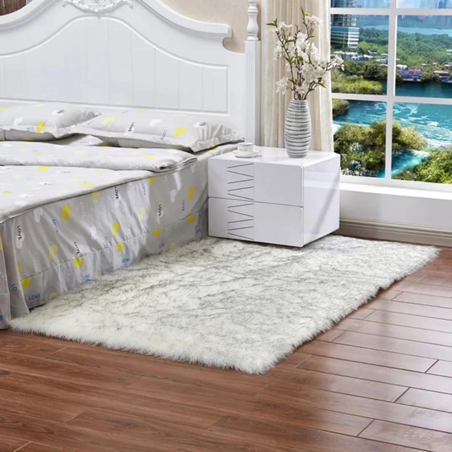 Faux fur mats