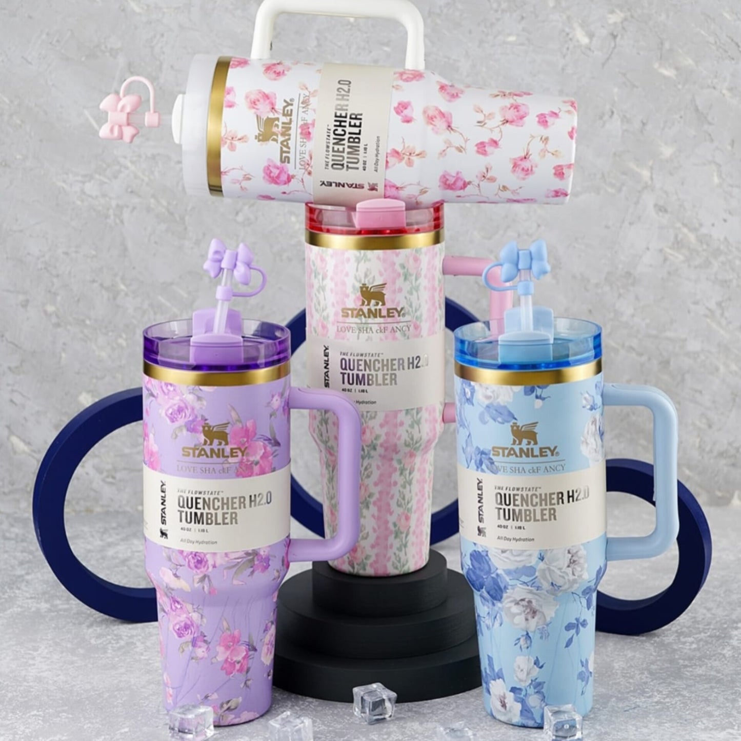 Floral stanley cup