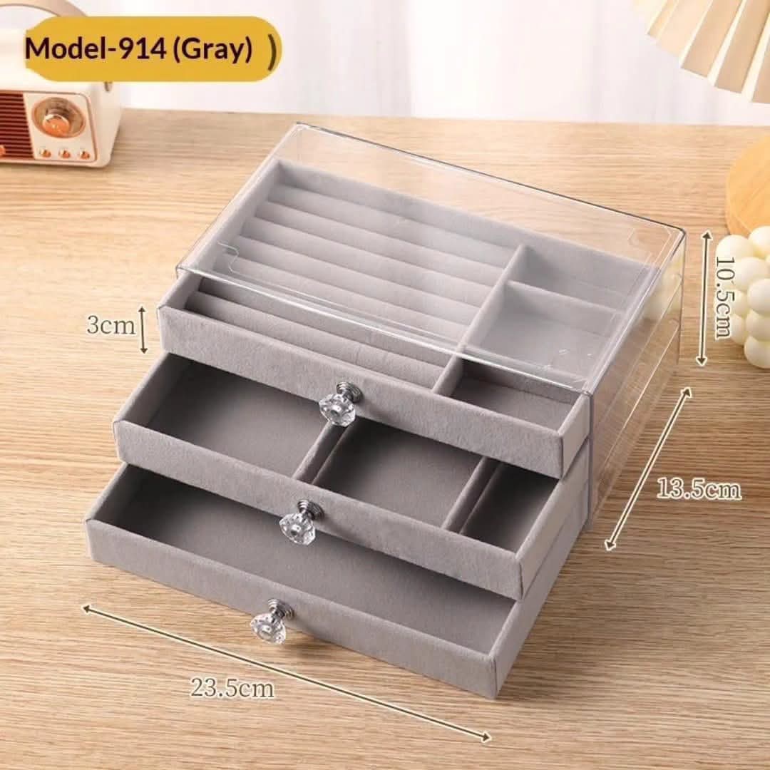 Acrylic Transparent Jewellery Organizer