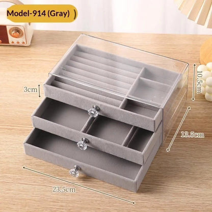 Acrylic Transparent Jewellery Organizer