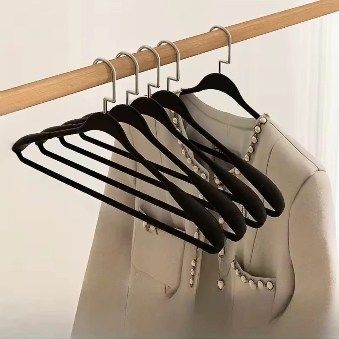 10 Pcs Thickened Adult Clothes Hanger