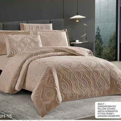 6x6 Printed Duvet Cover Set