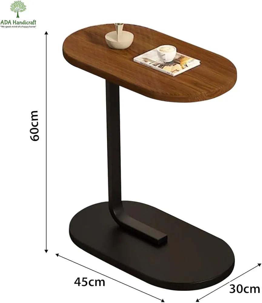 C shaped side table