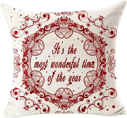 2Pc Christmas Throw Pillow Covers Christmas Decor