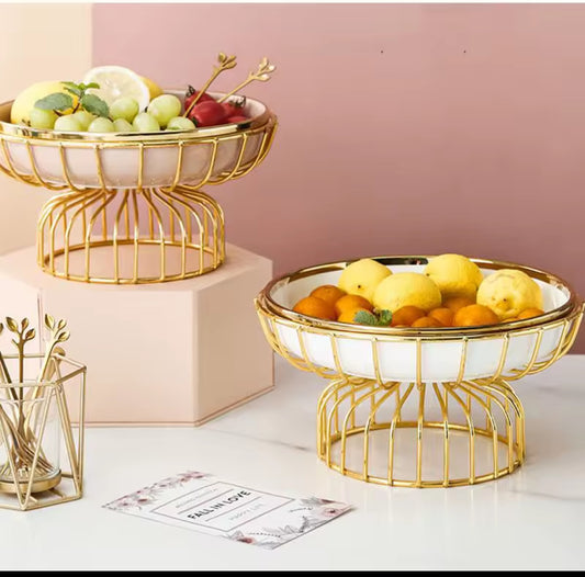 Ceramic fruit plate