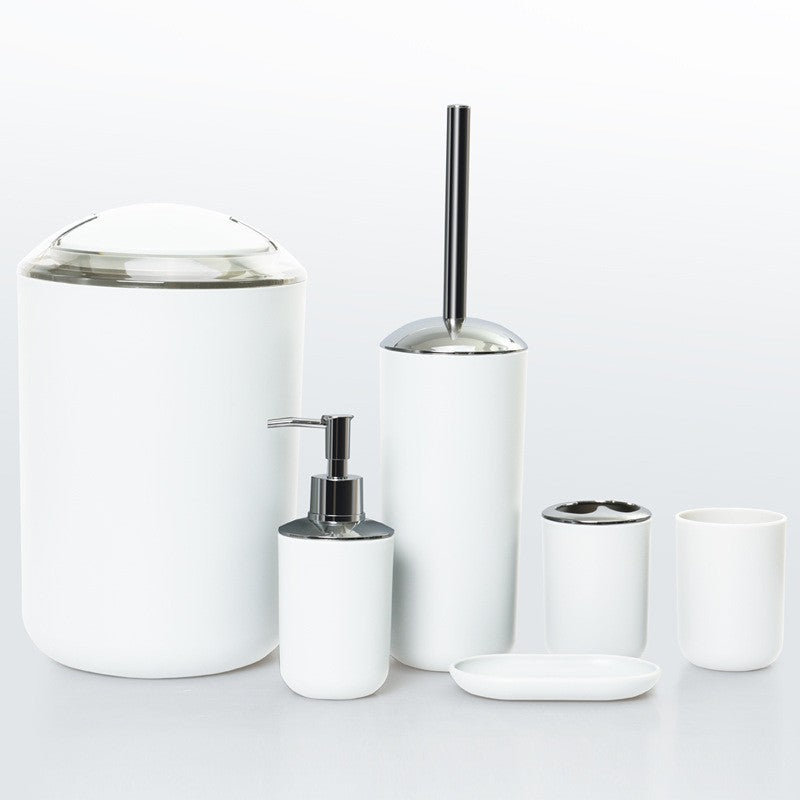 Bathroom accessories set bathroom organizer