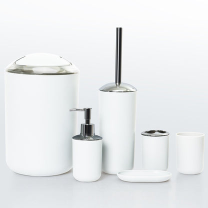 Bathroom accessories set bathroom organizer