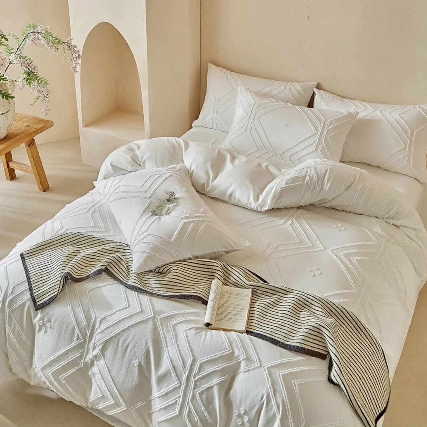4-Piece Duvet Cover Set
