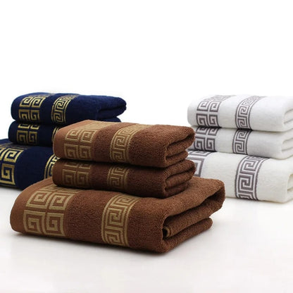 3pc Cotton bath  towels