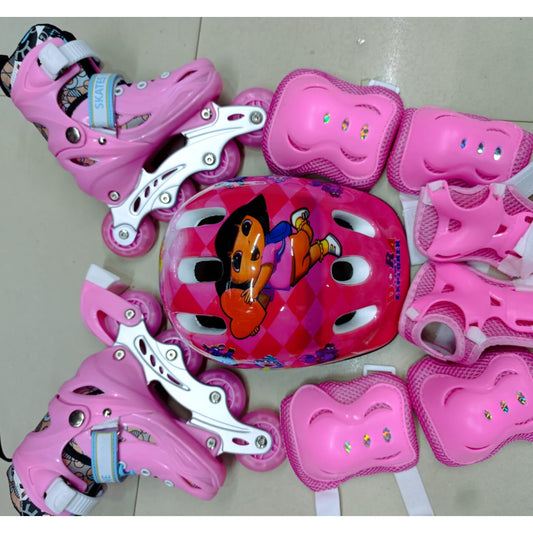 Kids skates shoes/guard set