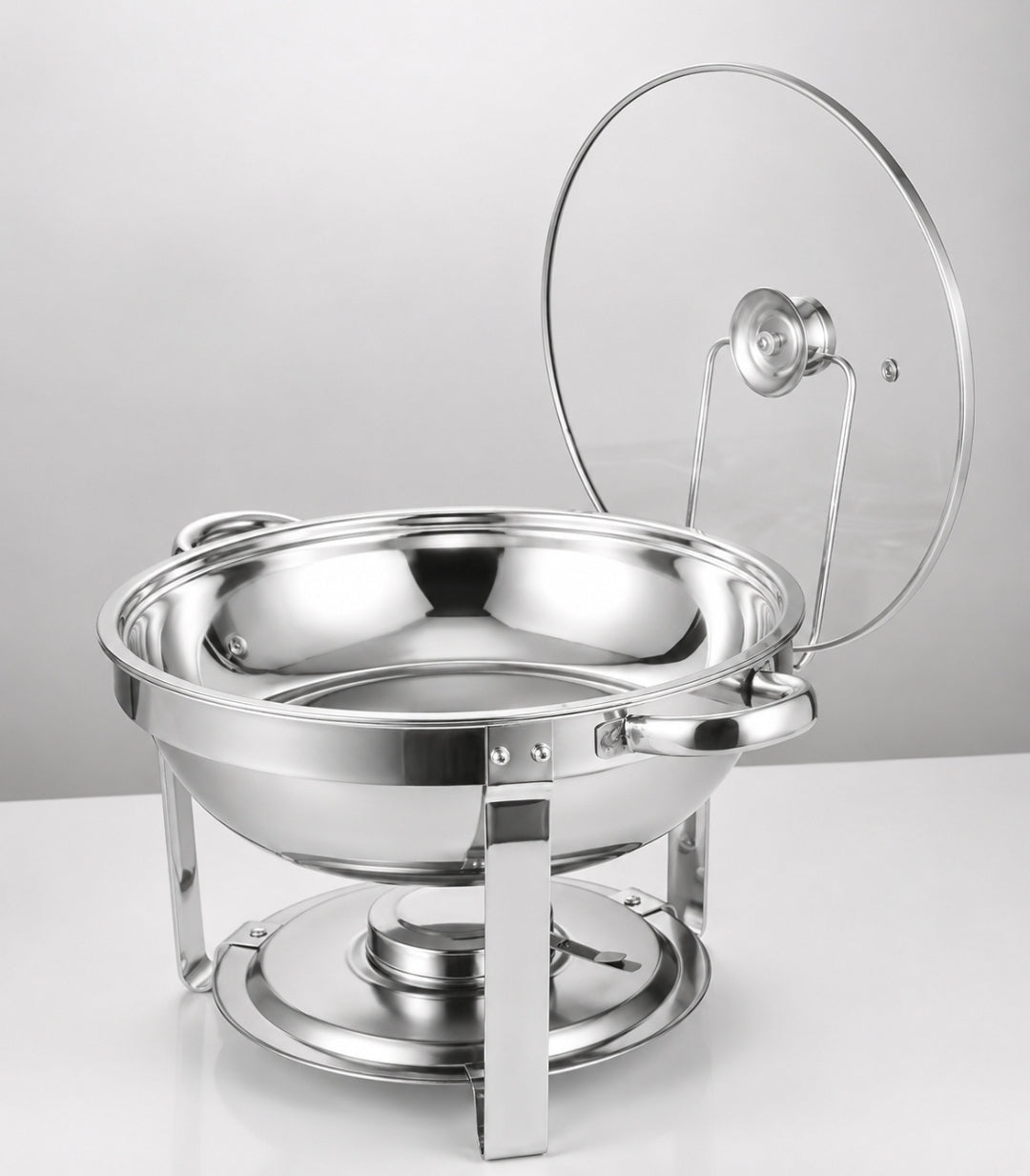 5L Round Stainless Chaffing Dishes Food Warmers