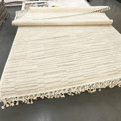 8*11 Bohemian Carpet With Tassels