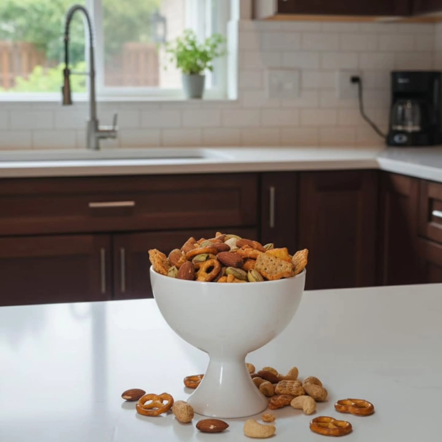 6pcs Ceramic Bowl with Stand