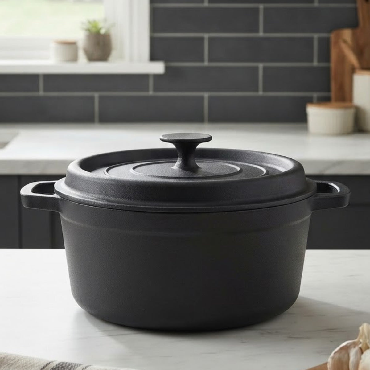 Heavy Cast Iron Dutch Oven Gha