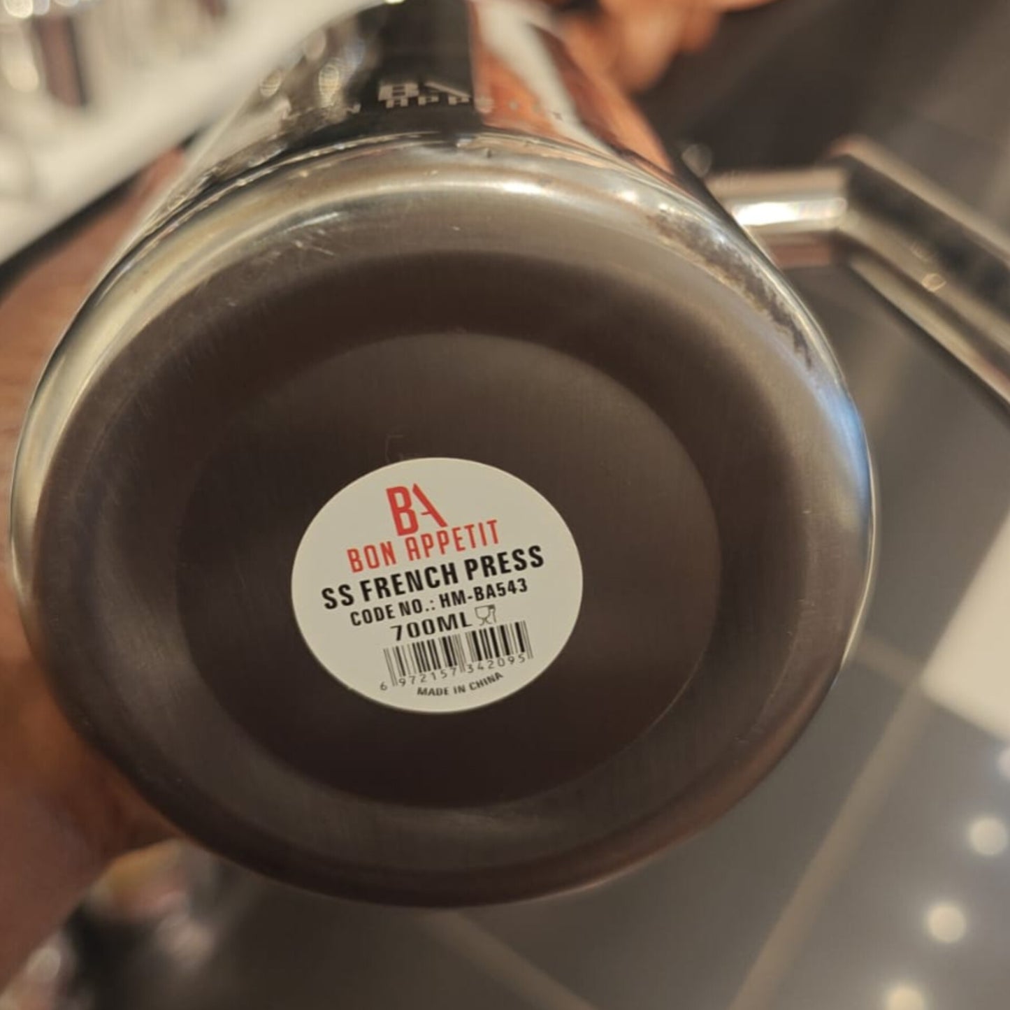 Bon Appetit Stainless Steel French Press