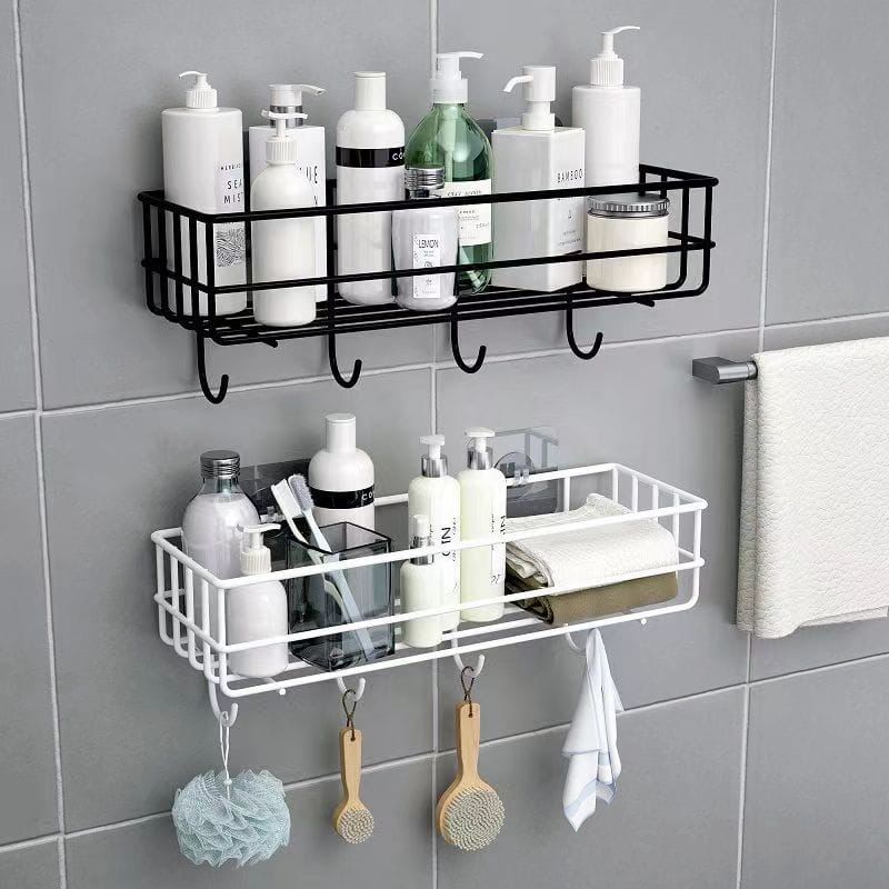 Bathroom shelf storage