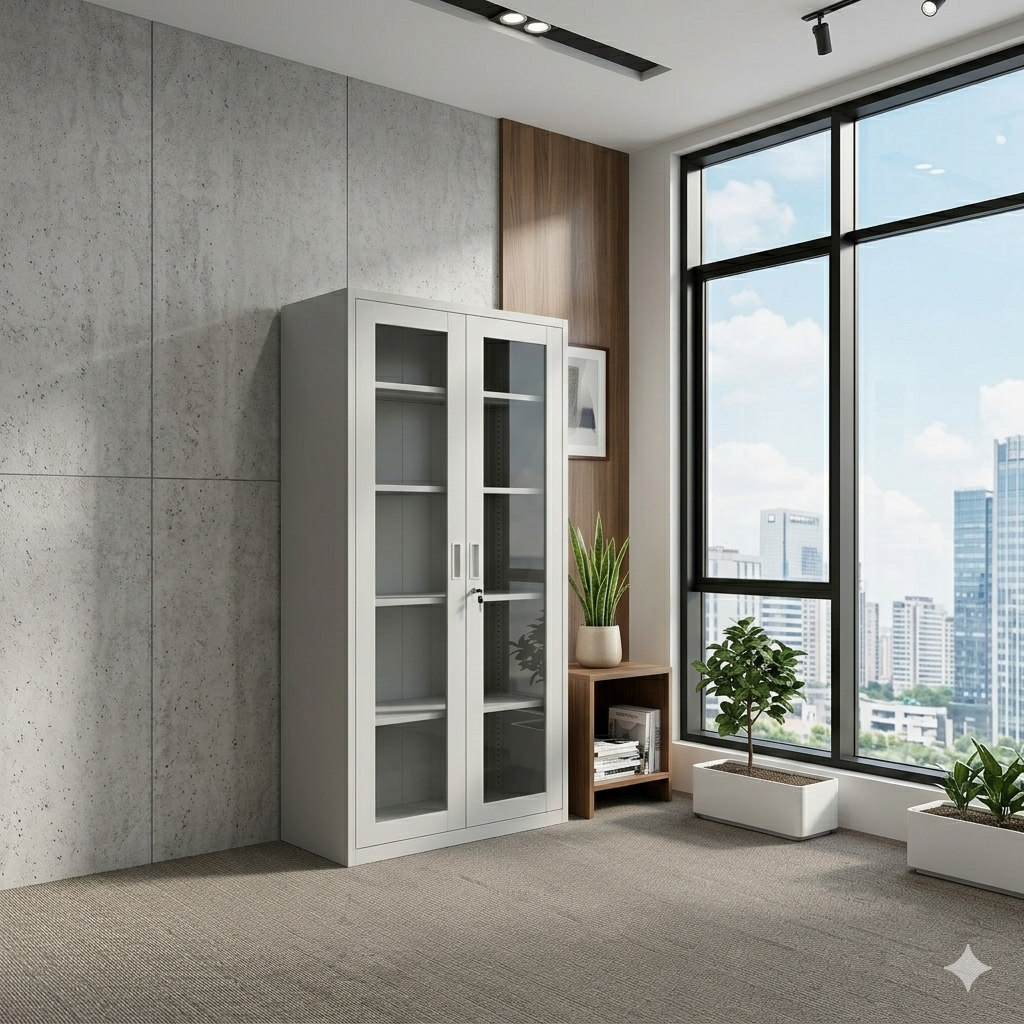 Lockable Metallic Office Cabinets 