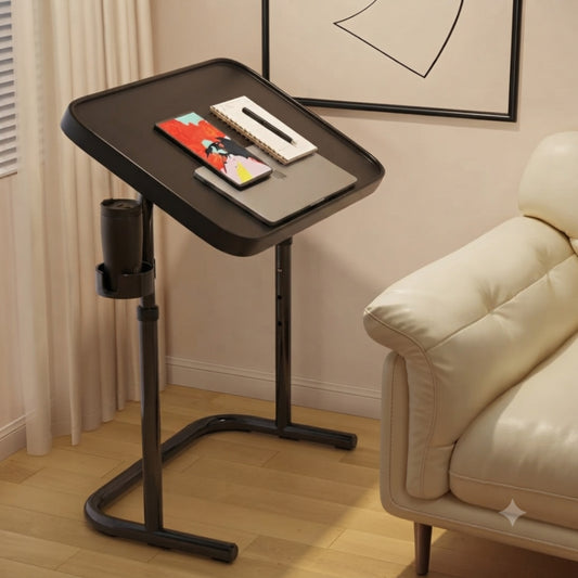 Adjustable Laptop Desk with Cup Holder